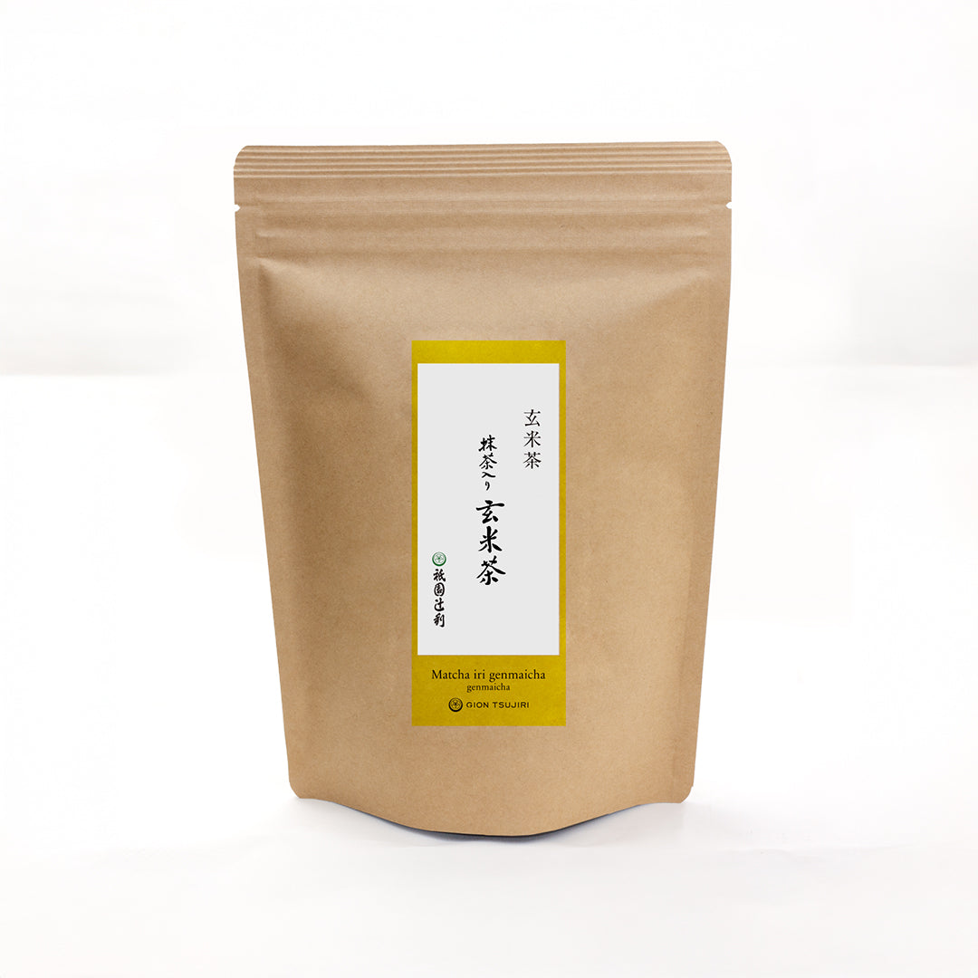 抹茶入り玄米茶 200g – 祇園辻利 茶寮都路里 オンラインショップ