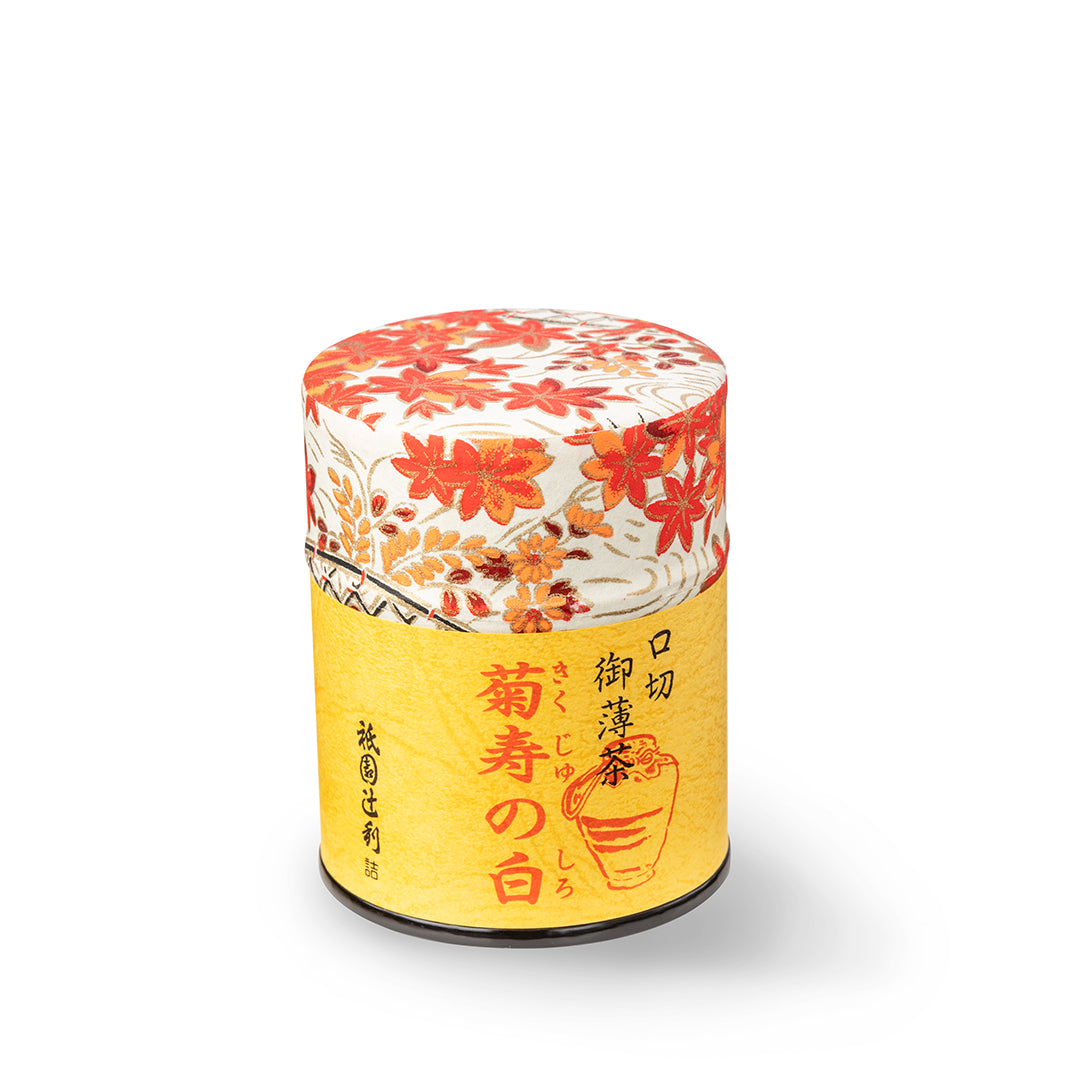 口切御薄茶 菊寿の白 30g – 祇園辻利 茶寮都路里 オンラインショップ
