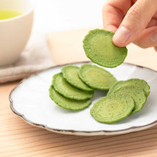 画像をギャラリービューアに読み込む, 抹茶せんべい