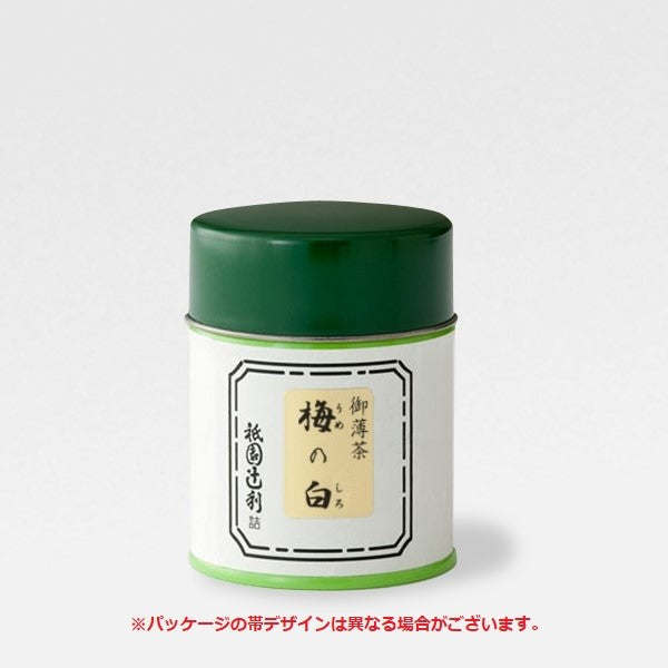 抹茶 梅の白 40g