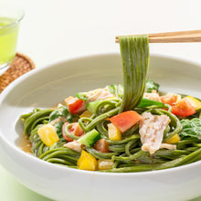 画像をギャラリービューアに読み込む, 抹茶うどん 180g(めんつゆ20ml×2個付)
