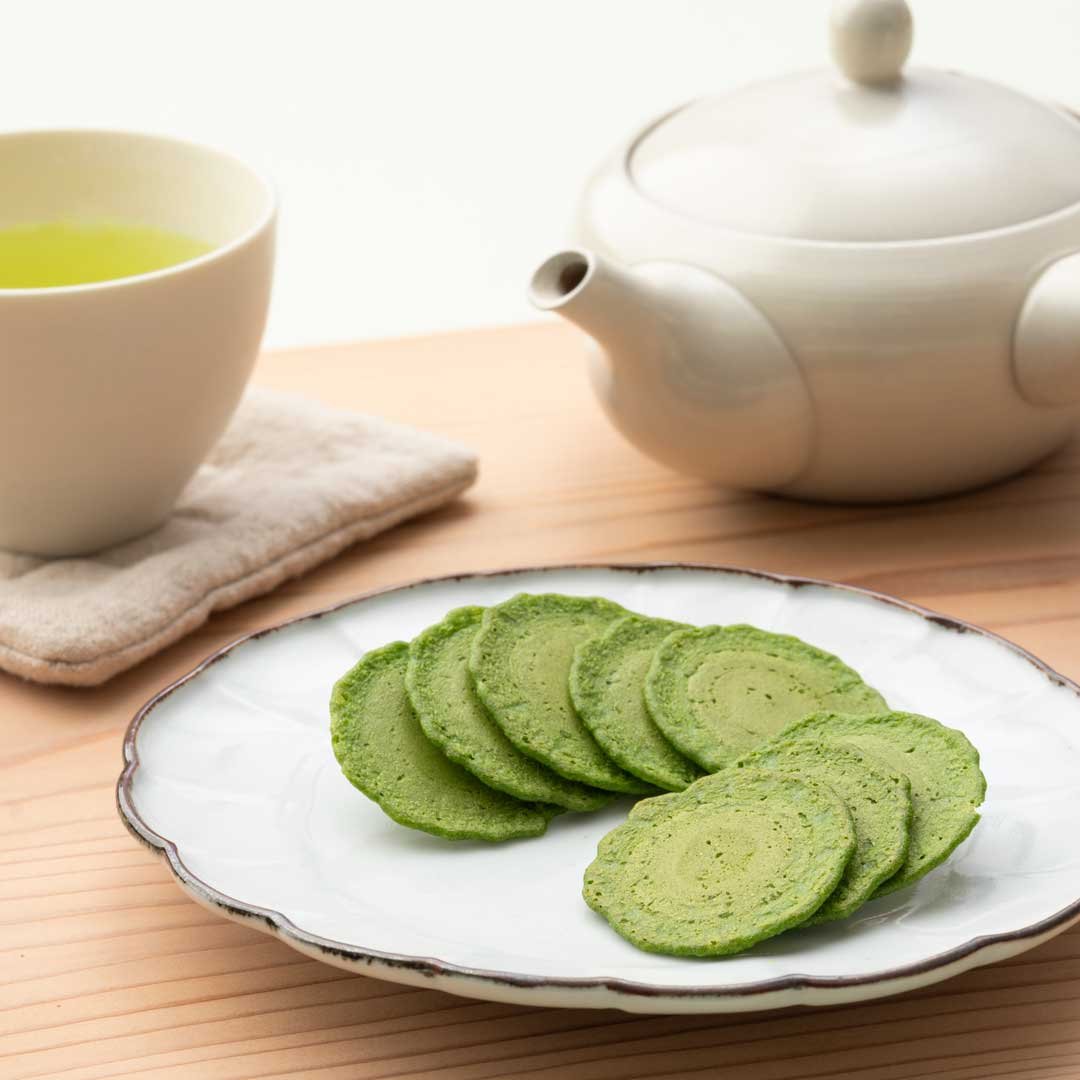 抹茶せんべい