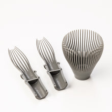 画像をギャラリービューアに読み込む, 樹脂製茶筅（茶筅立て付） グレー
